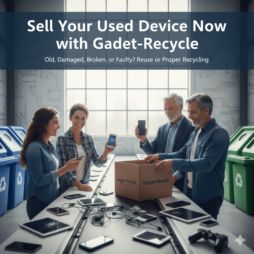 Sell Your Used Device Now with Gadget-Recycle